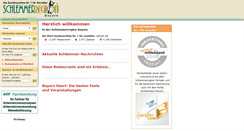 Desktop Screenshot of bayern.schlemmerregion.de